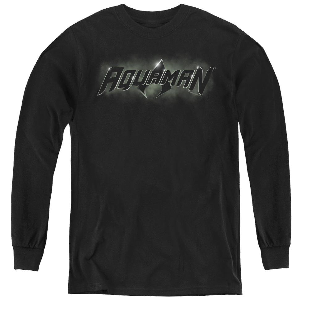 Aquaman Aquaman Title - Youth Long Sleeve T-Shirt Hoodie, Sweatshirt | CiraTrend.com