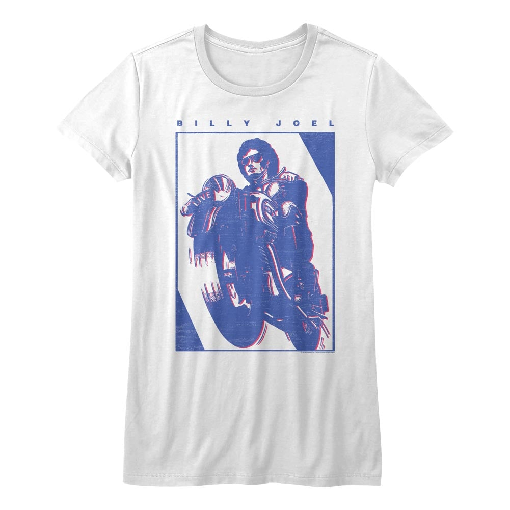 Billy Joel Girls Juniors S/S T-Shirt - Billy Joel - Solid White Hoodie, Sweatshirt | CiraTrend.com