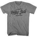 Billy Joel Mens S/S T-Shirt - Logo - Heather Graphite Heather Hoodie, Sweatshirt | CiraTrend.com