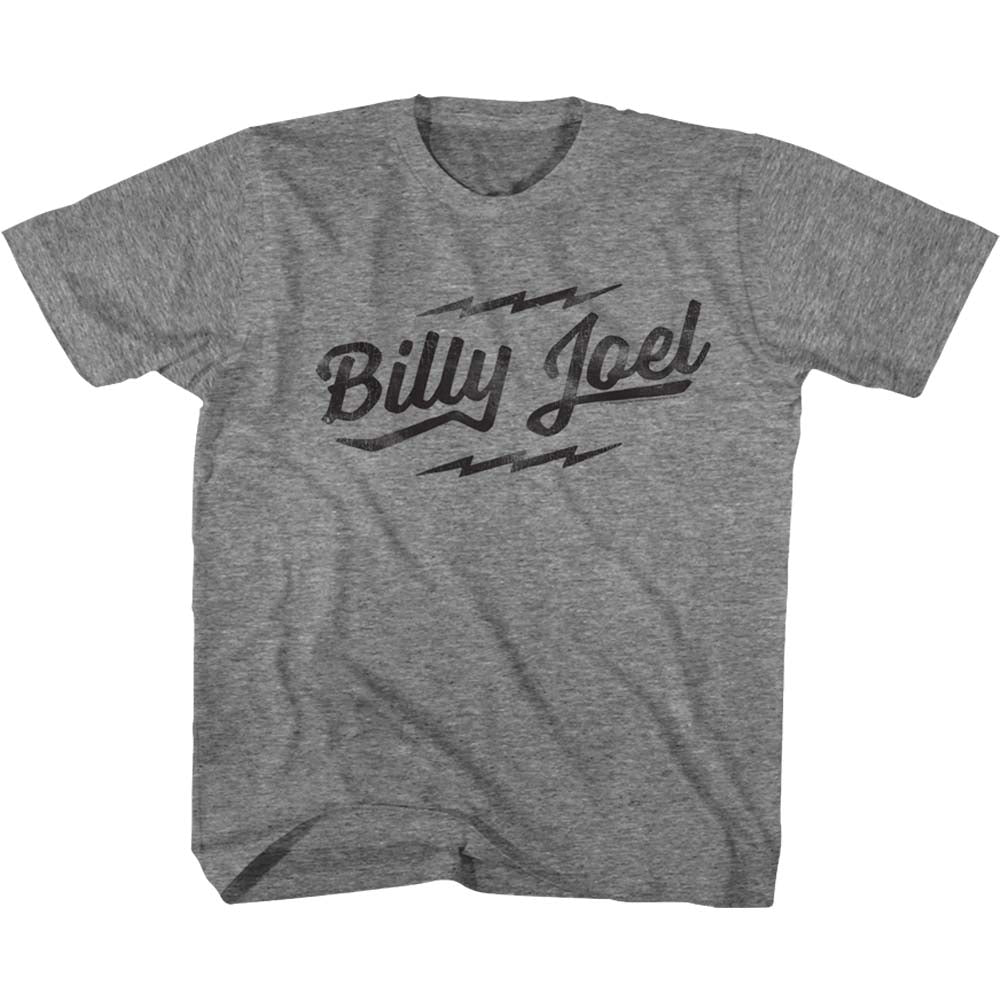 Billy Joel Toddler S/S T-Shirt - Logo - Heather Graphite Heather Hoodie, Sweatshirt | CiraTrend.com
