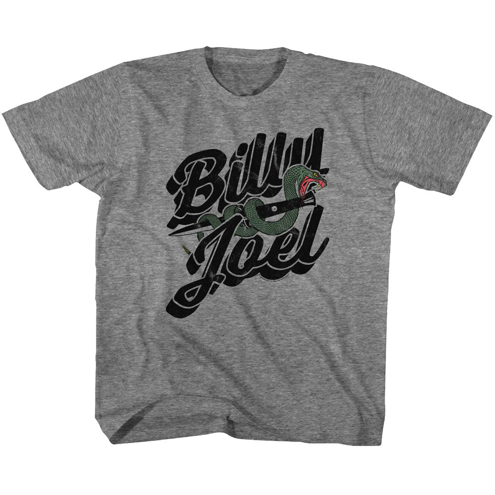 Billy Joel Toddler S/S T-Shirt - Only The Good - Heather Graphite Heather Hoodie, Sweatshirt | CiraTrend.com
