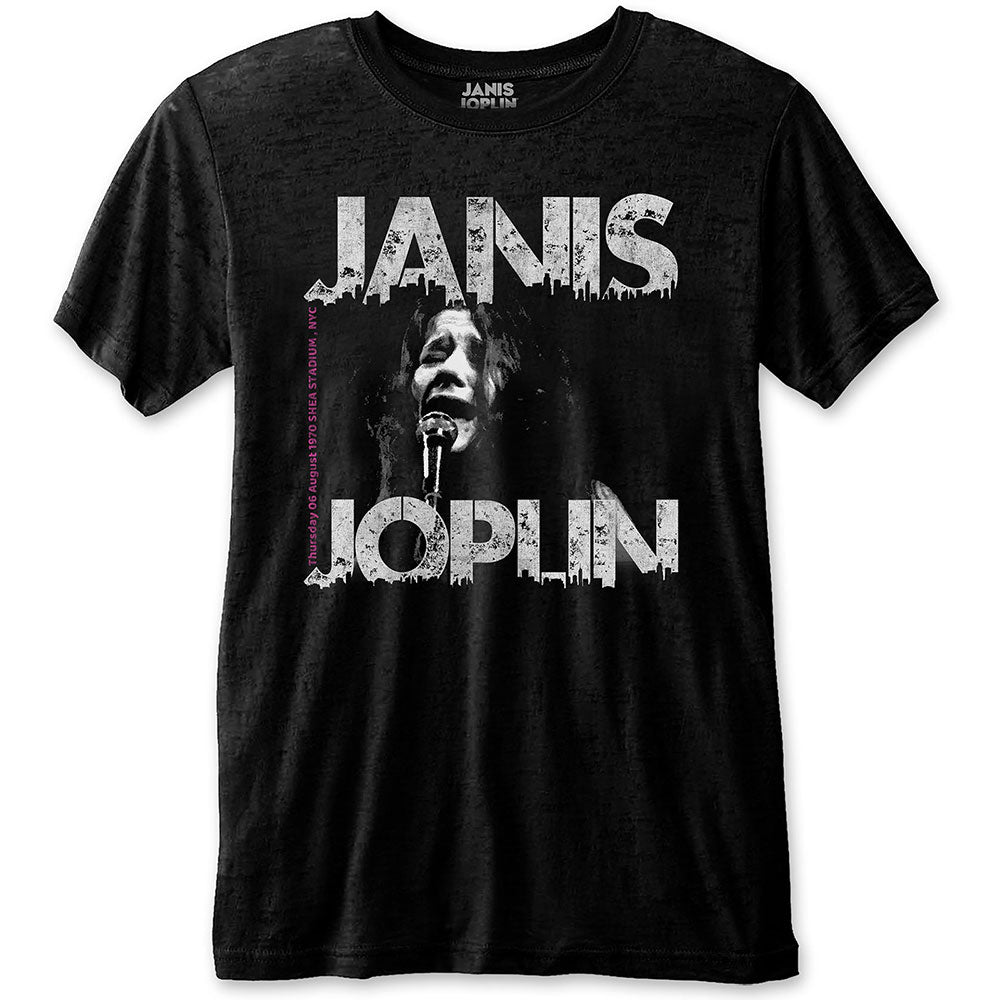 Janis Joplin Unisex Eco T-shirt - Shea 70'