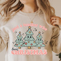 JUST A TEACHER WHO LOVES CHRISTMAS CREWNECK (Crewneck Sweatshirt, Unisex Fit, Causal Sweatshirt for Christmas, Christmas...