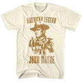 John Wayne Mens S/S T-Shirt - John Wayne - Solid Natural Hoodie, Sweatshirt | CiraTrend.com