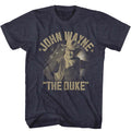 John Wayne Mens S/S T-Shirt - Jw The Duke - Heather Navy Heather Hoodie, Sweatshirt | CiraTrend.com