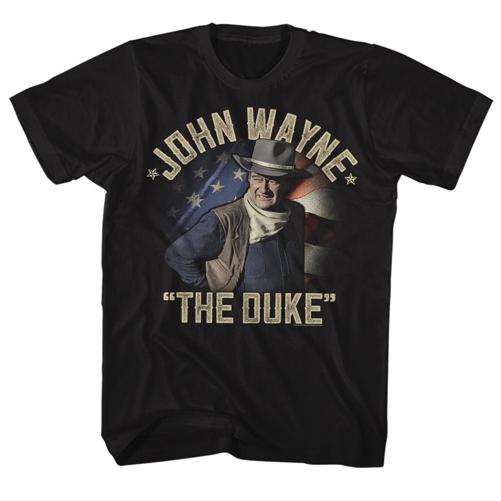 John Wayne S S Duke Returns Solid Black T-Shirts, Hoodie, Sweatshirt