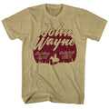 John Wayne Mens S/S T-Shirt - The Big Trail - Heather Khaki Heather Hoodie, Sweatshirt | CiraTrend.com