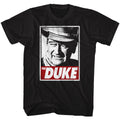 John Wayne Mens S/S T-Shirt - Tha Duke - Solid Black Hoodie, Sweatshirt | CiraTrend.com