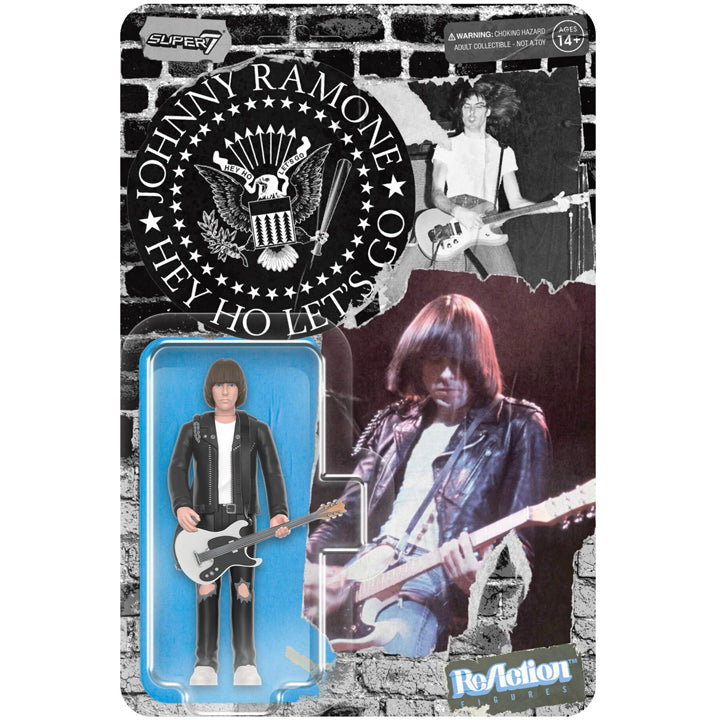 Johnny Ramone White Shirt ReAction Figures Hoodie, Sweatshirt | CiraTrend.com (Image 1)
