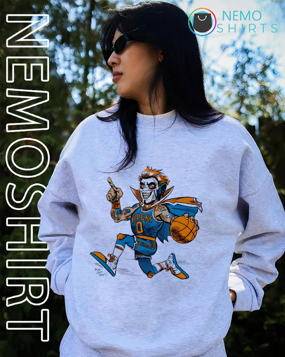 Jack Davis New York Knicks Danhausen comic book shirt