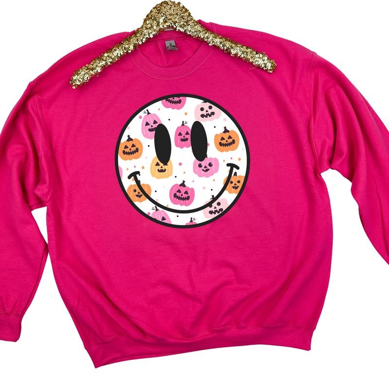 Jack O' Lantern Happy Face Sweatshirt 'NLB' T-Shirts, Hoodie | CiraTrend.com