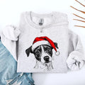 Jack Russell, Santa, Terrier Dog, Christmas, Dog Lover, Pet Sweatshirt, Crew Neck, Women's, Crewneck T-Shirts, Hoodie