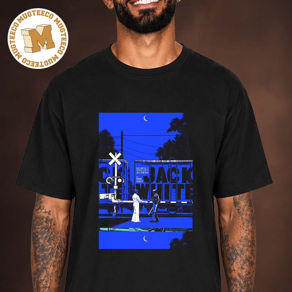 Jack White Essex Junction VT 2026 Event Poster At Champlain Valley Exposition On July 15 2026 Unisex T Shirt