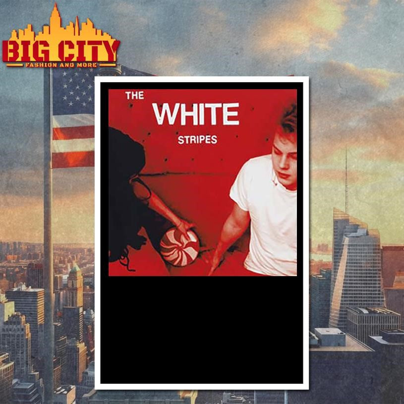 Jack White The White Stripes Collection Induction Into The Rock And Roll Hall Of Fame Let’s Shake Hands WS Shirt