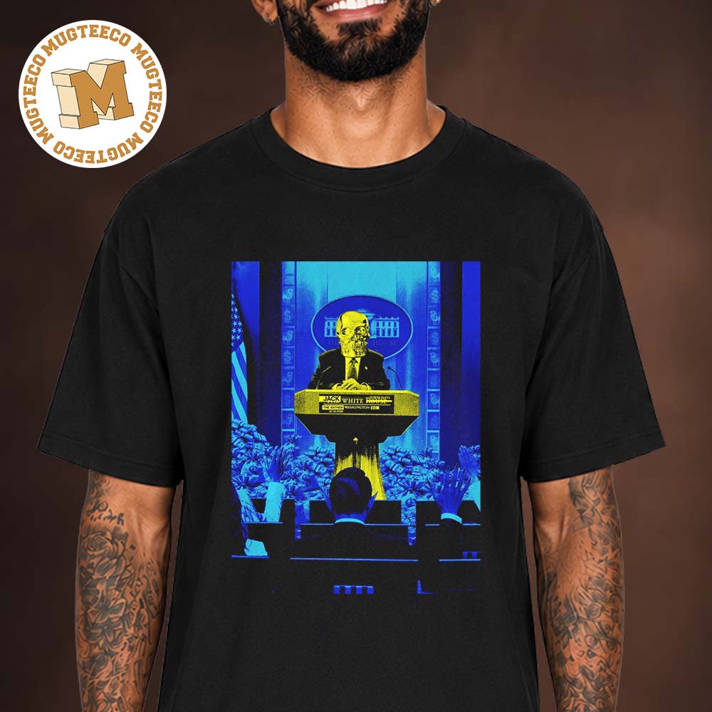 Jack White Washington D.C 2026 Event Poster At The Anthem On July 10 2026 Unisex T Shirt