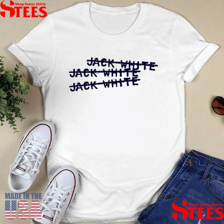 Jack White X3 Repeat T-shirt