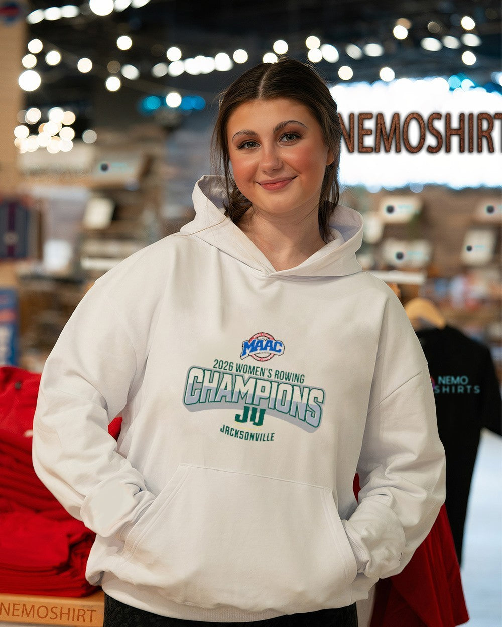 Jacksonville Dolphins 2026 MAAC women’s rowing champions shirt