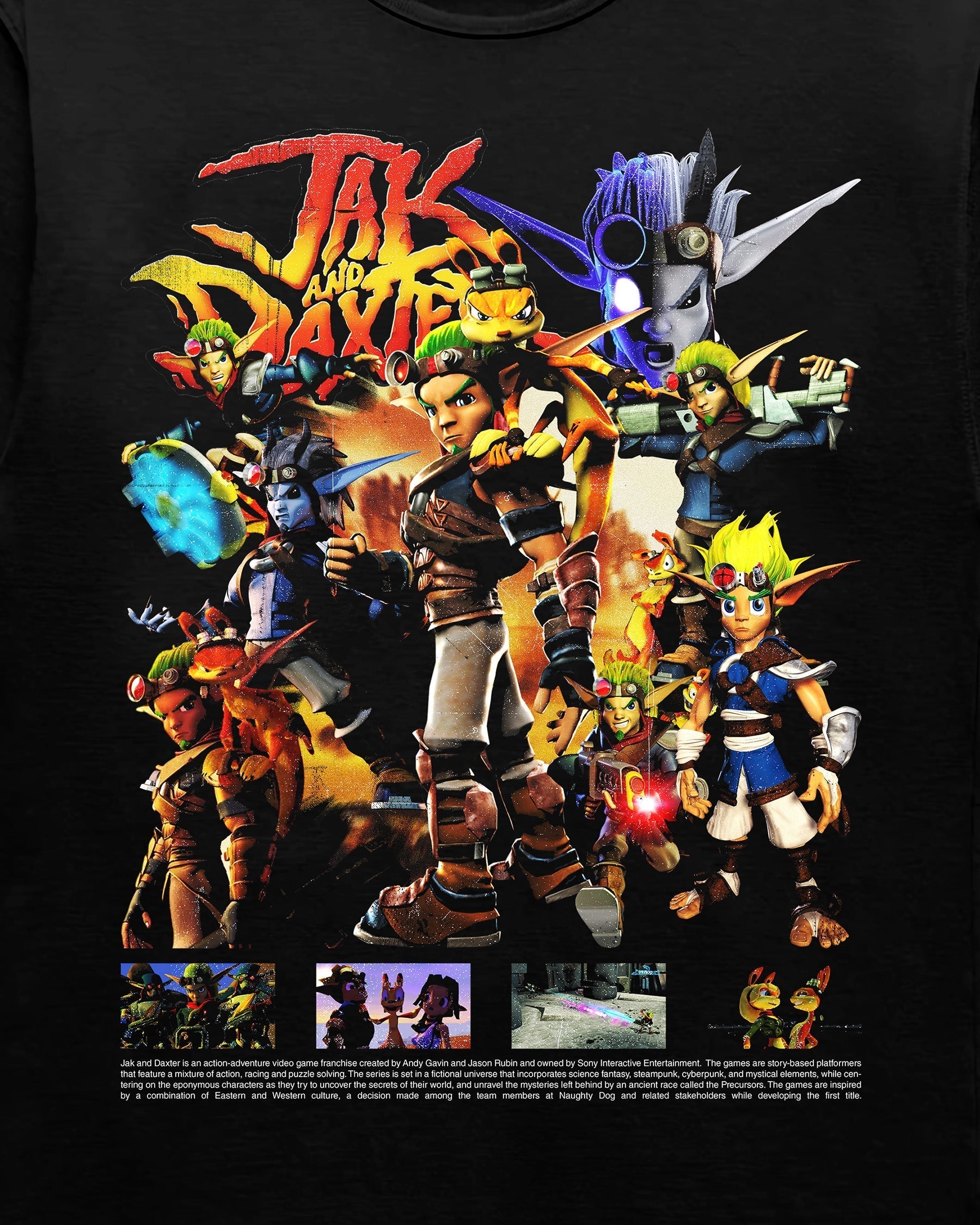 Video Games 'Jak & Daxter' T-Shirt Hoodie, Sweatshirt | CiraTrend.com (Image 2)
