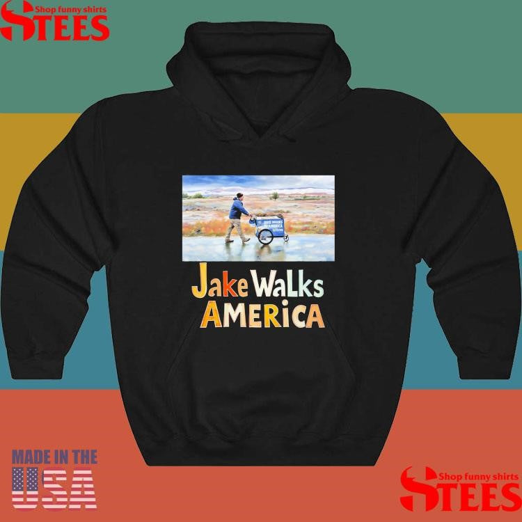 Jake Walks America Painterly Walk T-shirt
