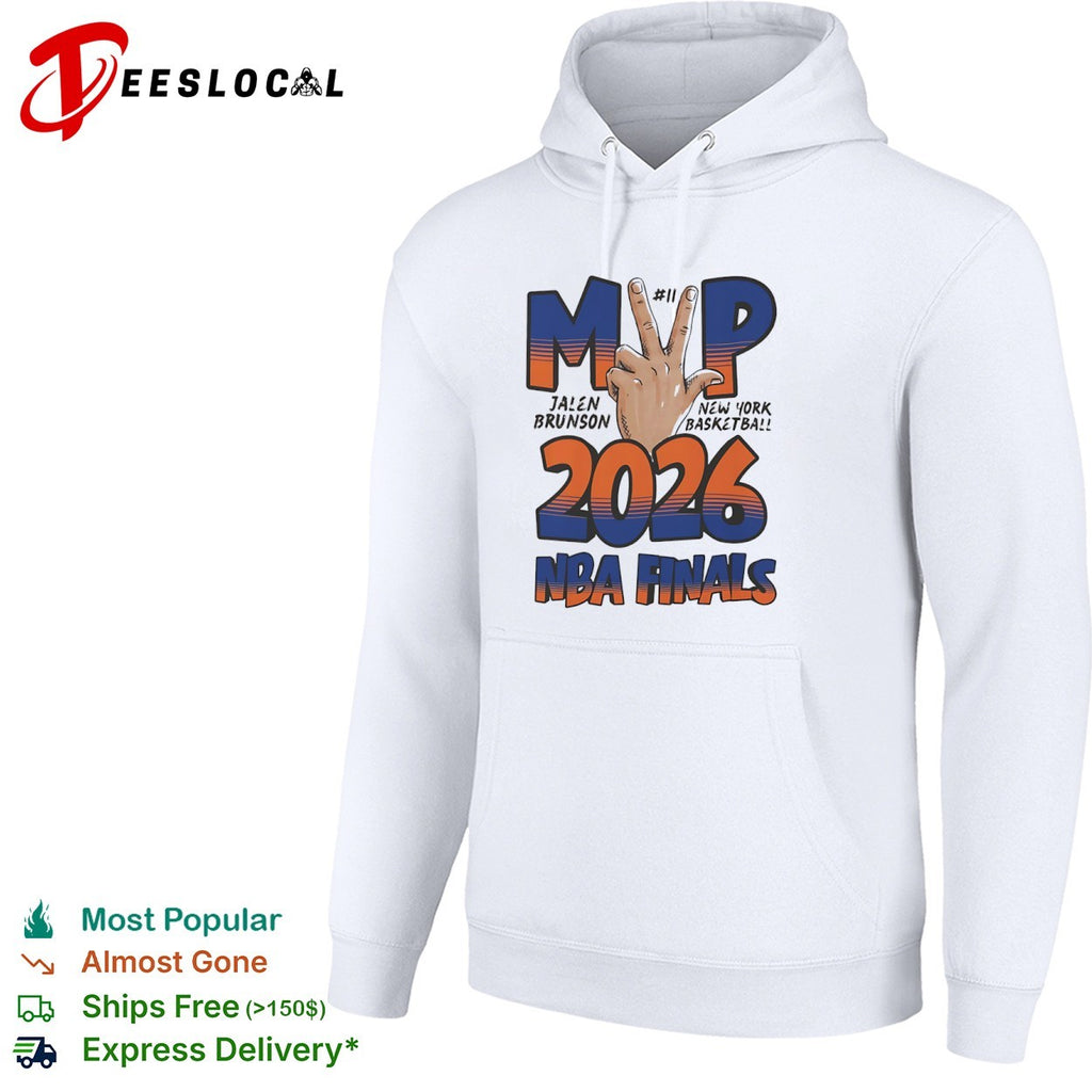Jalen Brunson New York Basketball MVP 2026 NBA Finals shirt