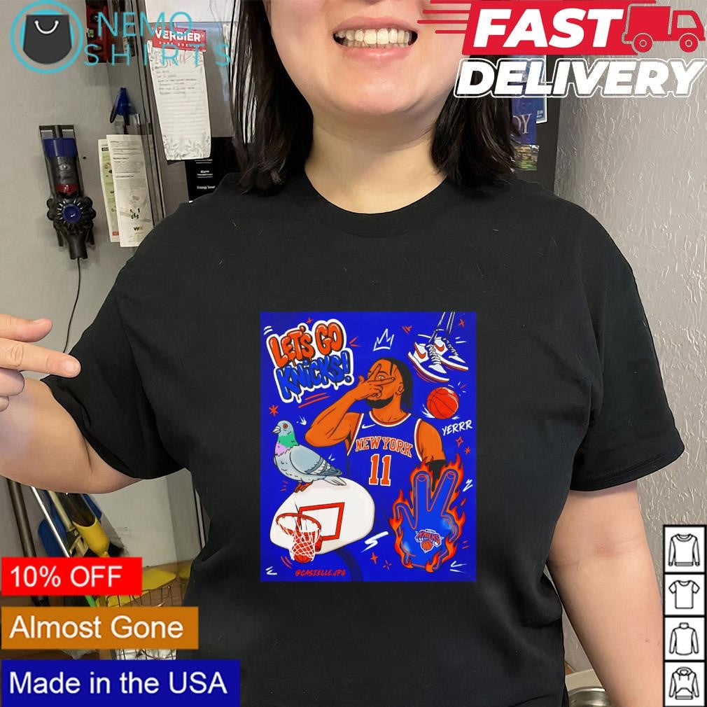 Jalen Brunson New York Knicks three points let’s go shirt