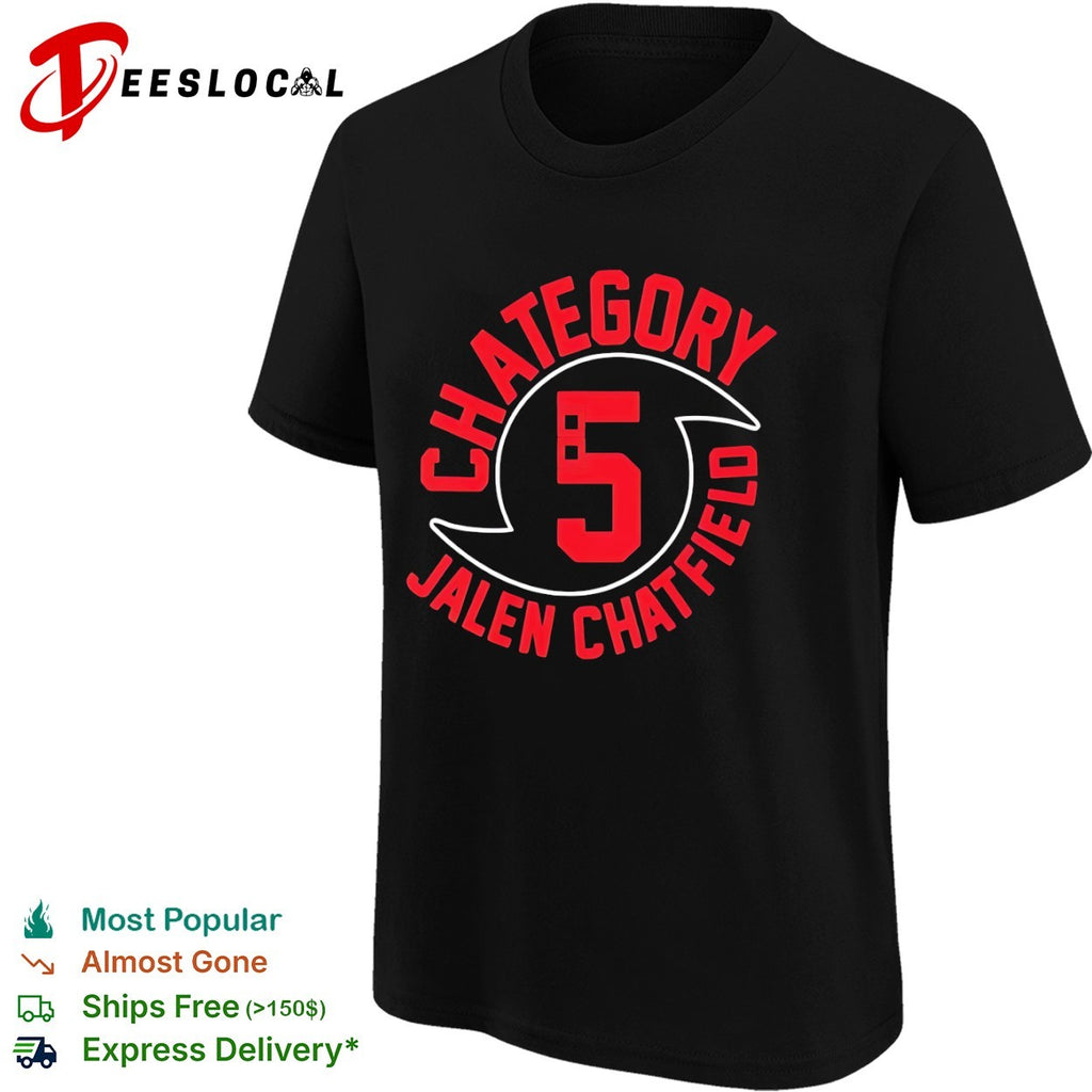 Jalen Chatfield Carolina Hurricanes Chategory 5 shirt