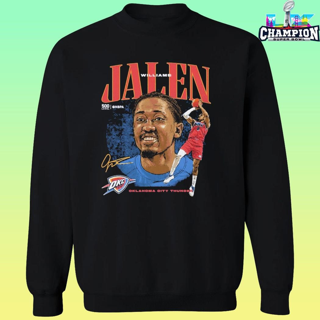 Jalen Williams Oklahoma City Thunder Dual Shirt