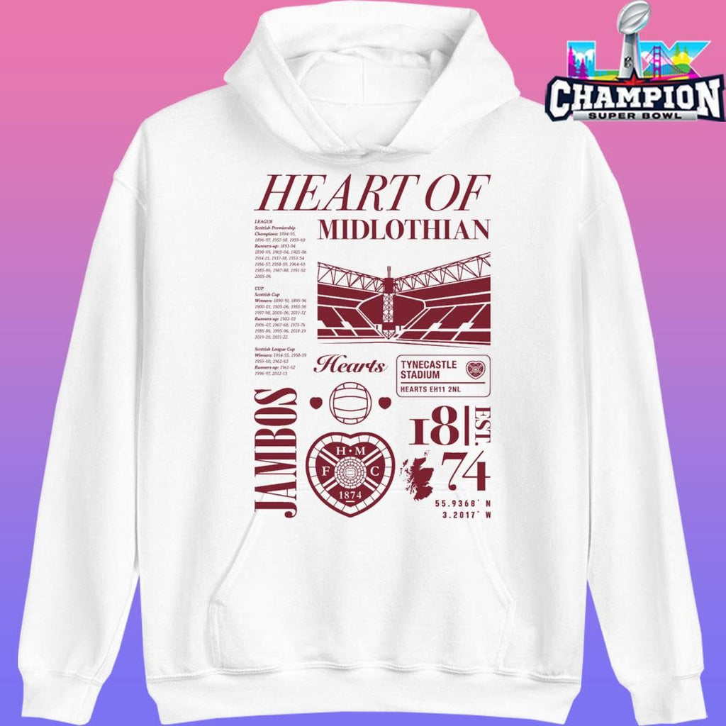 Jambos Heart Of Midlothian Shirt