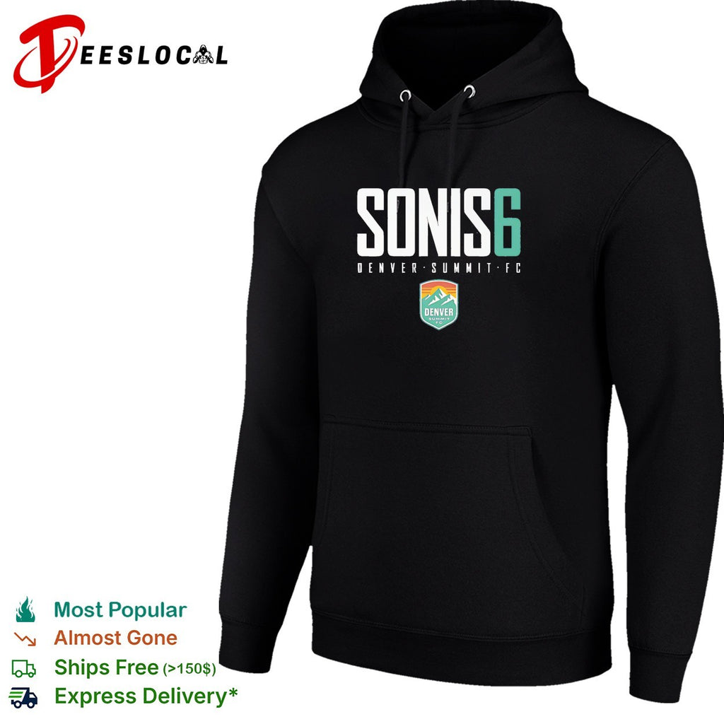 Janine Sonis 6 Denver Summit FC professional women’s soccer team shirt