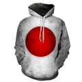 Japan Japanese Flag Hoodie