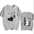 Japanese Anime Punk Gojo Satoru Printed Loose T-shirt | Harajuku Casual Y2k Streetwear Tops| Gift for fan anime...