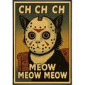 Jason the Cat Friday the Thirteenth Original Poster Print T-Shirts, Hoodie, Sweatshirt | CiraTrend.com