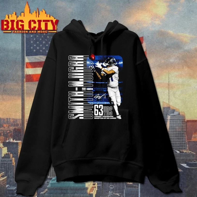 Jaxon Smith-Njigba Seattle 63 Yards Longest touchdown Reception of his career shirt