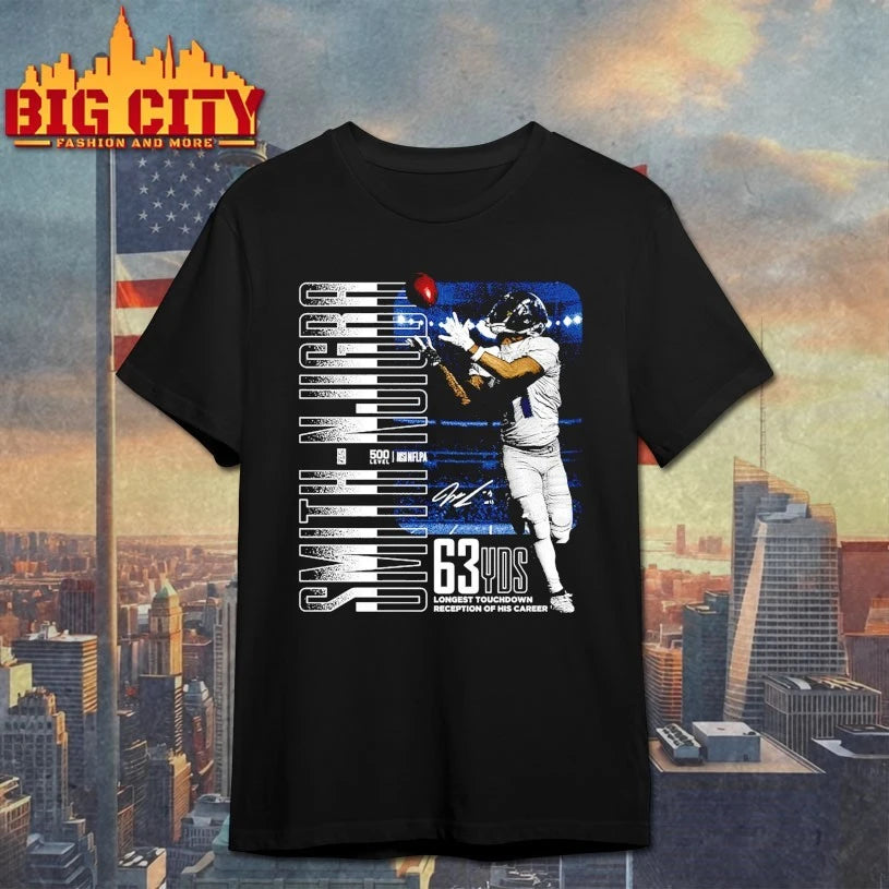 Jaxon Smith-Njigba Seattle 63 Yards Longest touchdown Reception of his career shirt