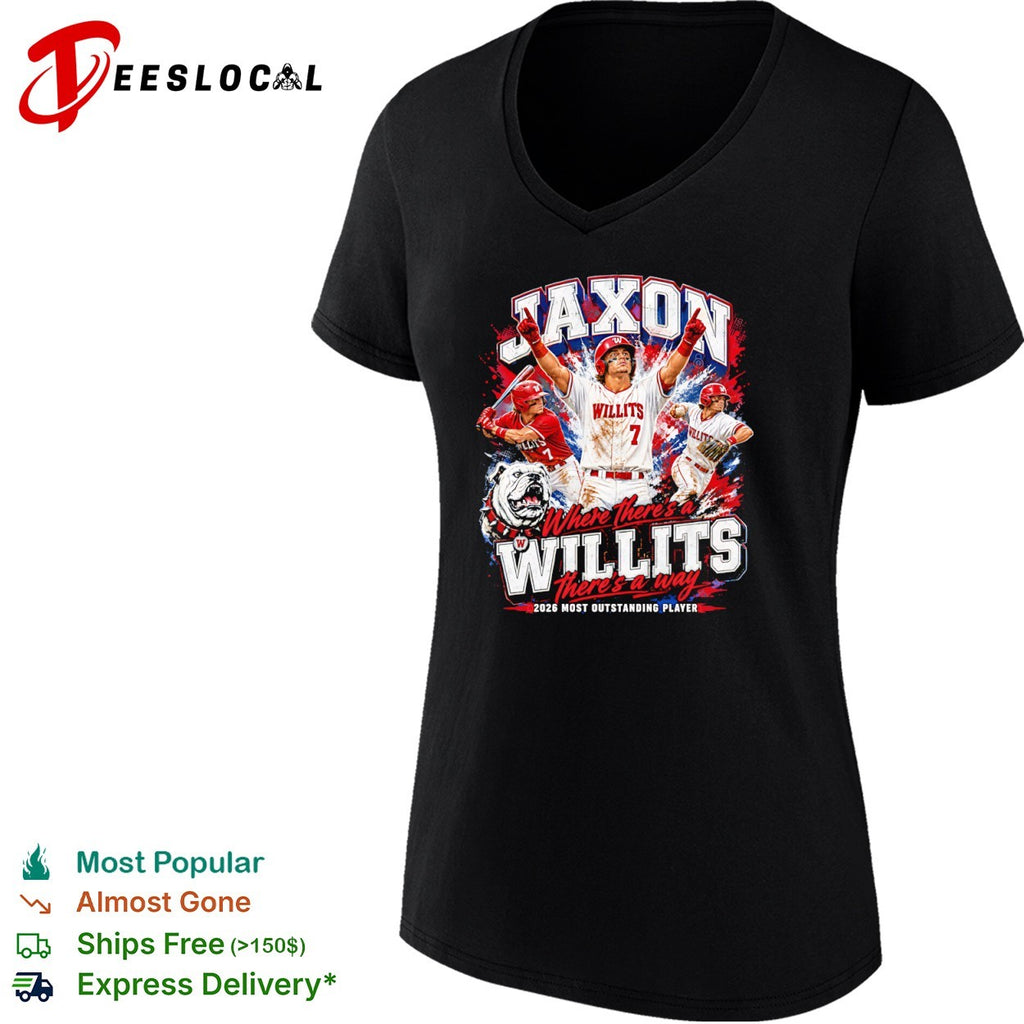 Jaxon Willits Where theres a Willits theres a way 2026 Most Outstanding Player shirt