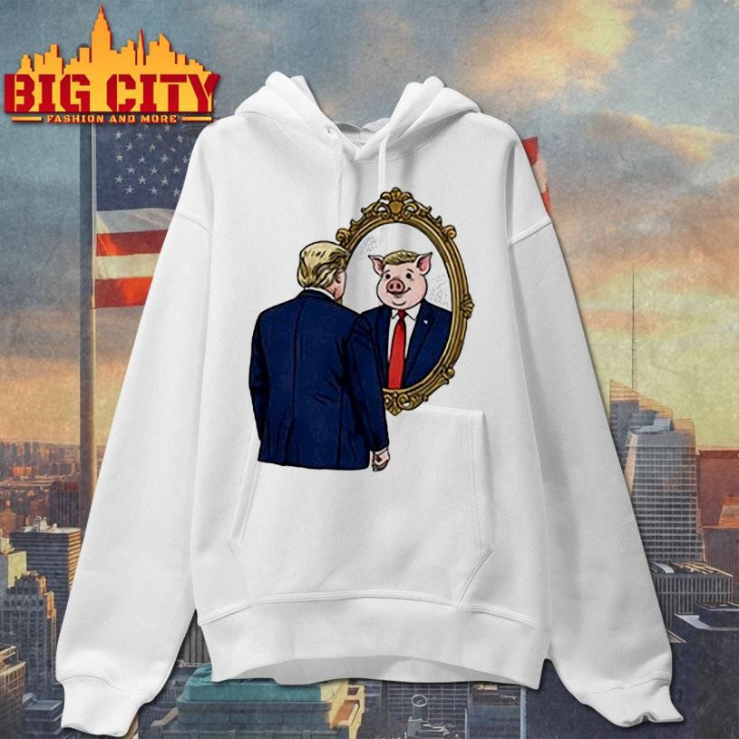 Jb Pritzker Wearing Quiet Piggy Trump Shirt