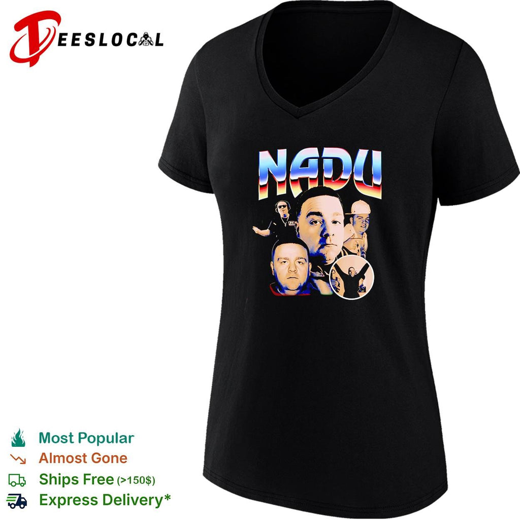 Jeff Nadu Faces graphic shirt