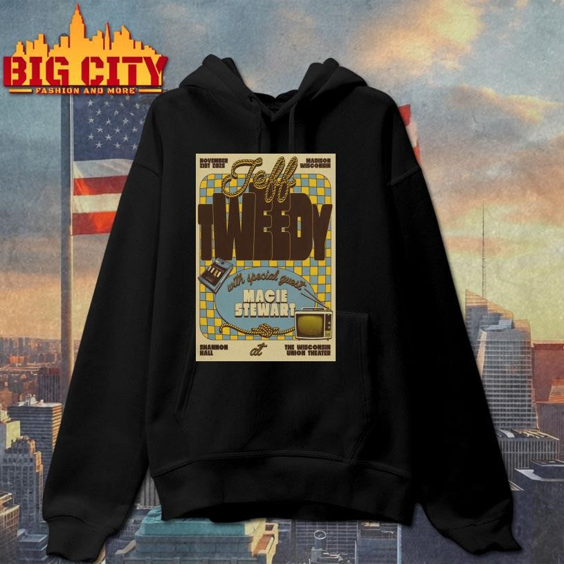 Jeff Tweedy Event Madison WI On Nov 21 2025 Poster Shirt