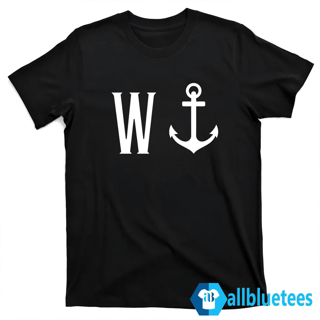 Jeffrey Dean Morgan W Anchor Shirt