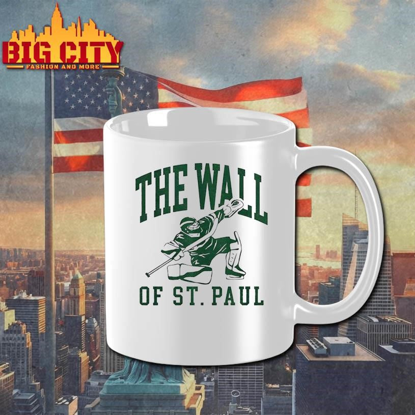 Jesper Wallstedt the wall of St. Paul Minnesota Wild Shirt