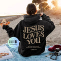 Jesus Loves You Hoodie Christian Hoodie Christian Sweatshirt Jesus Hoodie Trendy Hoodie Bible Verse Shirt Aesthetic...