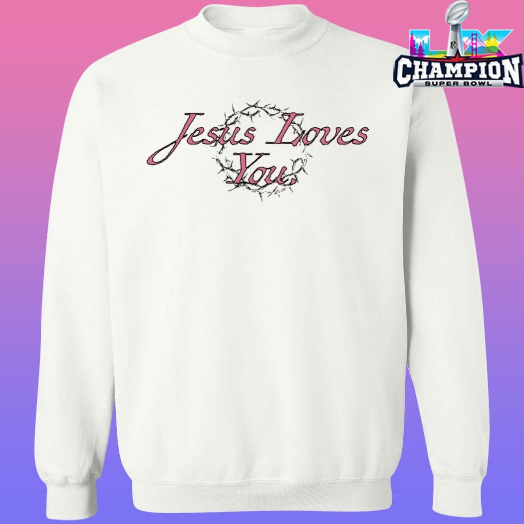 Jesus Loves You Take Heart Shirt