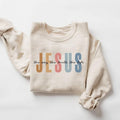 Jesus The Way The Truth The Life Sweatshirt, Womens Religious Sweatshirt, Faith Sweatshirt, Christian Sweatshirt, Bible...