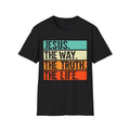 Jesus The Way Truth Life, Women Men Christian T-Shirt, Menswear Top, Womenswear Top Hoodie, Sweatshirt | CiraTrend.com