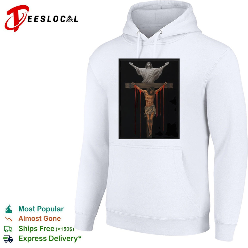 Jesus ascending from the cross blood shirt
