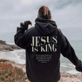 Jesus is King Sweatshirt Menswear Soft Stylish Breathable Tops T-Shirts, Hoodie | CiraTrend.com