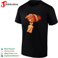 Jesus piece gold jewelry hip hop shirt
