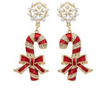 Jeweled Candy Cane Earrings T-Shirts, Hoodie, Sweatshirt | CiraTrend.com