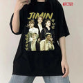 Jimin Kpop Bts Bangtan T-Shirt Unisex Full Size Hoodie, Sweatshirt | CiraTrend.com