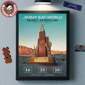 Jimmy Eat World Bleed American 25 Anniversary 2026 UK Dates Home Decor Poster Canvas